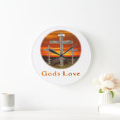 神々の愛 ラージ壁時計 (ホーム)