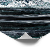 神々の渦抽象芸術催眠組成 ポスター (角)