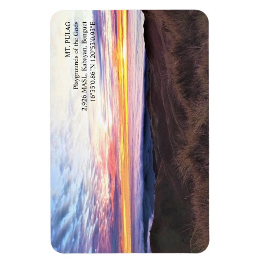 神々の遊び場パルグ山Ref Magnet マグネット (縦)