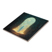 神々の門ファンタジーSci-Fiアートセラミックタイル タイル (側面)