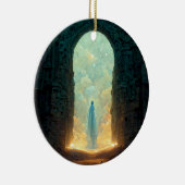 神々の門ファンタジーSFセラミックオーナメント セラミックオーナメント (右)