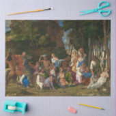 神々の饗宴(ジョバンニ・ベリーニ) 薄葉紙 (クラフト)