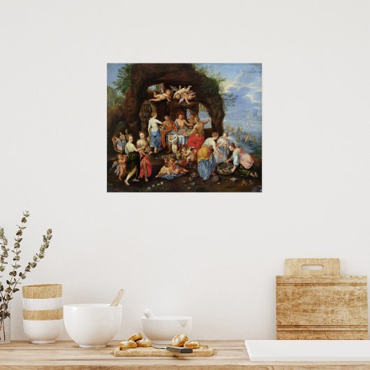 神々の饗宴 ポスター (キッチン)