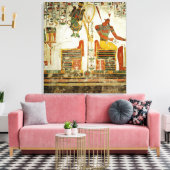 神々オシリスとアタムの墓から キャンバスプリント (インサイチュ (リビング))