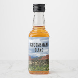 神々カスタムの園グルマン・ギフト リキュールボトルラベル