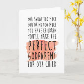 神おもしろい母 カード (黄色い花)