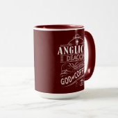 神およびコーヒーによって動力を与えられるアングリアの執事 マグカップ (正面右)