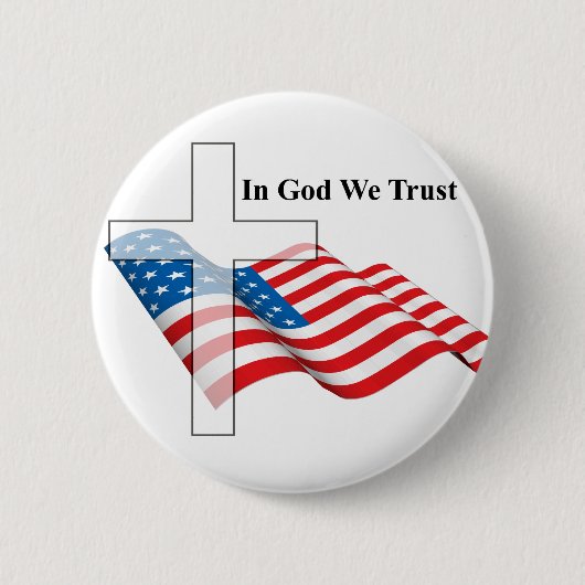 神および国の愛のため 缶バッジ (正面)