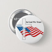 神および国の愛のため 缶バッジ (正面&裏面)