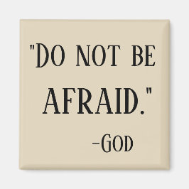 神からのメッセージを恐れてはいけない マグネット