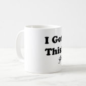 神からのメッセージ コーヒーマグカップ (正面左)