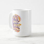 神からの使命について – マタイによる福音書第28章19-20節 コーヒーマグカップ (正面左)