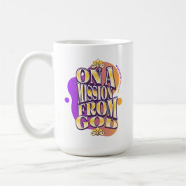 神からの使命について – マタイによる福音書第28章19-20節 コーヒーマグカップ