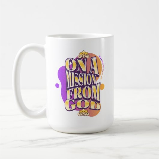 神からの使命について – マタイによる福音書第28章19-20節 コーヒーマグカップ (左)