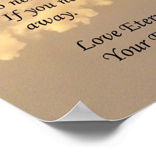 神からの手紙 ポスター (角)