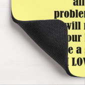 神からの良い朝（パーソナライズ） マウスパッド (コーナー)