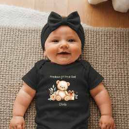神からの貴重な贈り物テディベア新生児服 ベビーボディスーツ