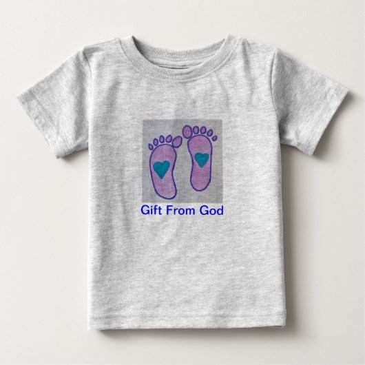神からの賜物 ベビーTシャツ (正面)