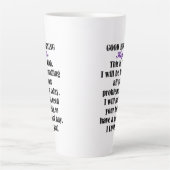 神から希望へ カフェラテマグ (正面)