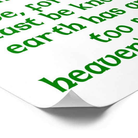 神があなたに何年も与えてくださる ポスター (角)