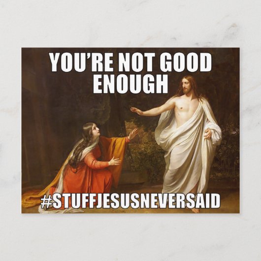 神があなたに良い(SJNS) ポストカード (正面)