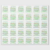 神があなたに長年のアイルランド人の賜物を与えよ賛美う ラッピングペーパー (フラット)