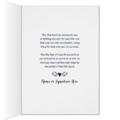 神があなたを喜びで祝福してくださるなら誕生日 (内側 (右))