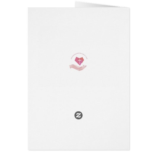 神があなたを喜びで祝福してくださるなら誕生日 (裏面)