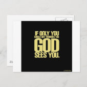 神があなたを見る時 ポストカード (正面/裏面)