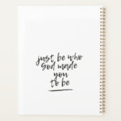 神があなたを~にしたのと同じだ  プランナー手帳 (裏面)