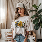 神があれば、すべてのことが可能である Tシャツ