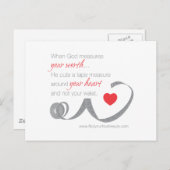 神がお前の価値を測る時 ポストカード (正面/裏面)