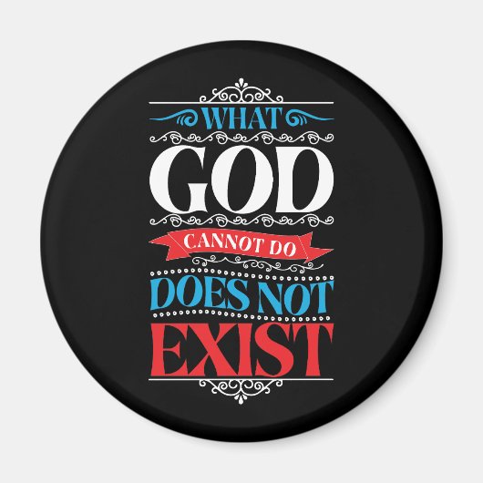 神ができないことは魔物ではない マグネット (正面)