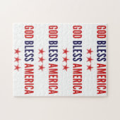 神がアメリカを祝福してくださいますように ジグソーパズル (横)