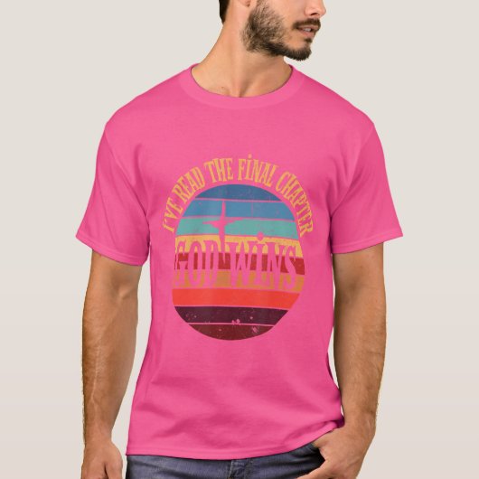 神がイエス読クリスティを勝ち取る最後の章だ Tシャツ (正面)