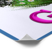 神がウサギを手渡す ポスター (角)