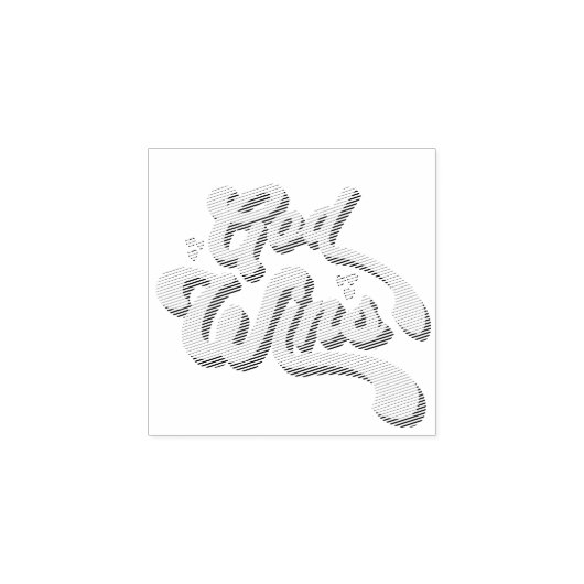 神がキリストの印を勝つ ラバースタンプ (インプリント)