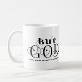 神がクリスチャンになる以外に方法はなかった コーヒーマグカップ (左)