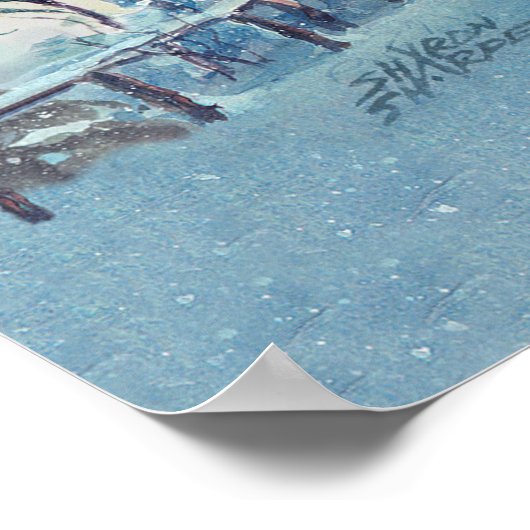 神がシャロン・シャルプに触れたとき ポスター (角)