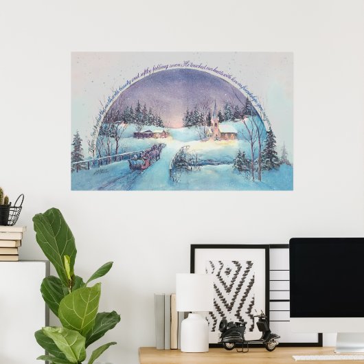 神がシャロン・シャルプに触れたとき ポスター (ホームオフィス)