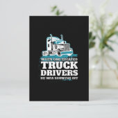 神がトラックの運転手を作ったおもしろい時 カード (スタンド正面)