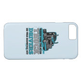 神がトラックの運転手を作ったおもしろい時 Case-Mate iPhoneケース (裏面(横))