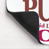 神がパグを創造したとき マウスパッド (コーナー)