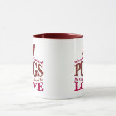 神がパグを創造したとき マグカップ (中央)