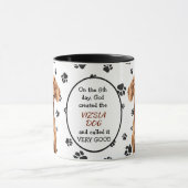 神がヴィツラドッグを創造 マグカップ (中央)