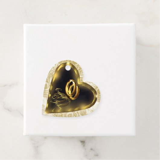 神が一緒にしたもの(金ゴールド結婚) フェイバータグ (インサイチュ)