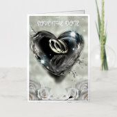 神が一緒に置いたものは日付を除く 箔グリーティングカード (正面)