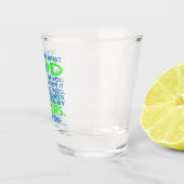 神が与えた 他者に必要なアクィナスの引用 ショットグラス (右)