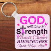 神が与え力を与える キーホルダー (正面)