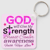 神が与え力を与える キーホルダー (裏面)